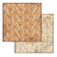 Stamperia Savana Maxi Backgrounds 12x12 Inch Paper Pack (SBBL109)